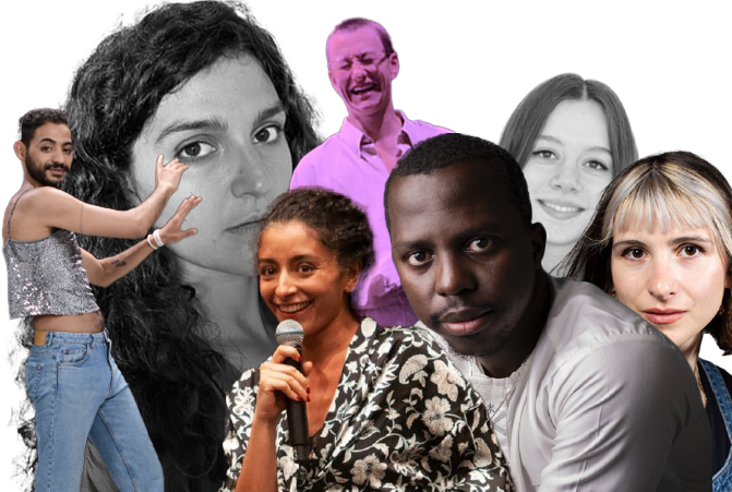 Il s'agit d'un portait des personnes qui participent à la résidence Watch&Talk.