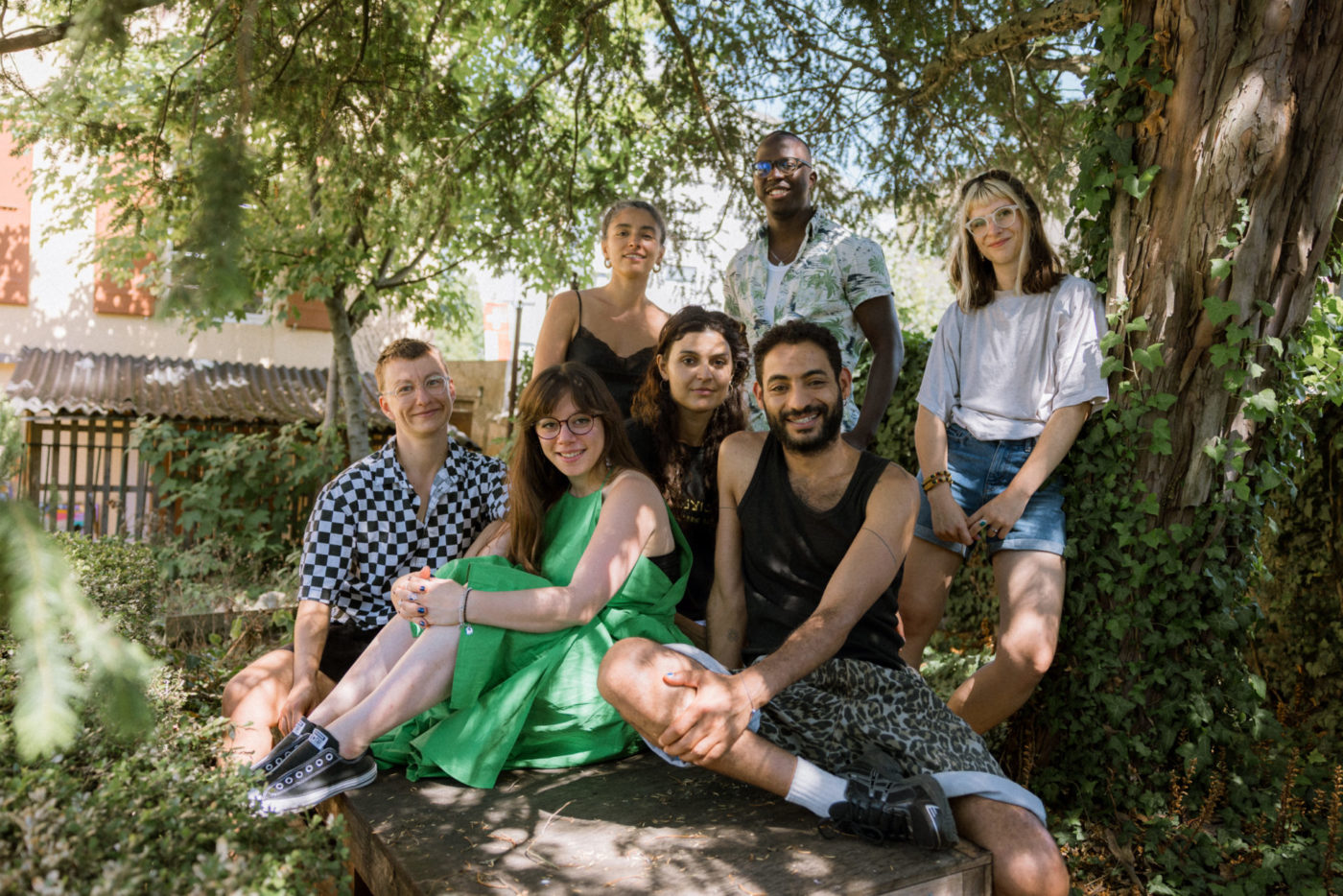 Portrait of the artists participating to the Watch&Talk 2025 residency.