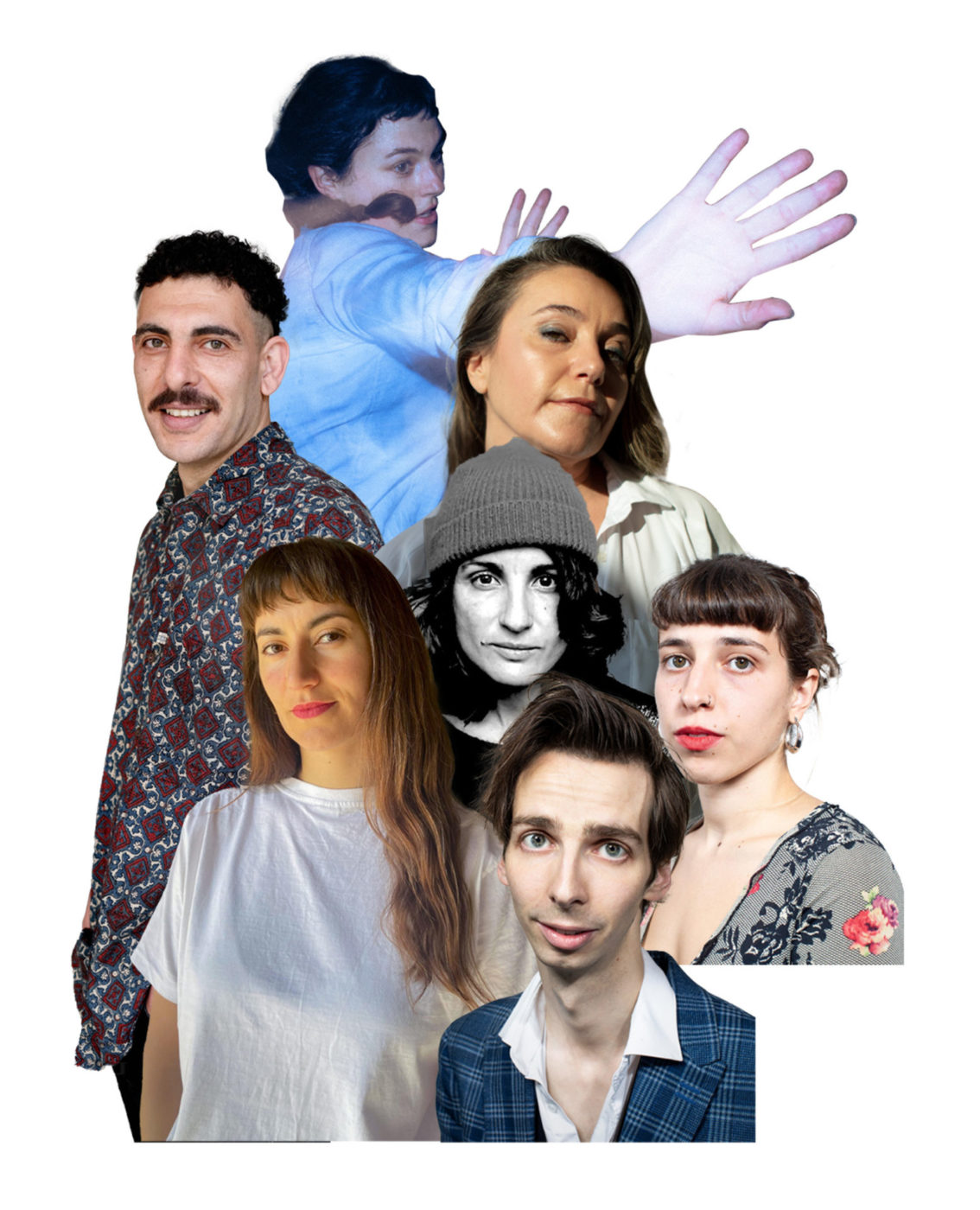 Portrait des artistes qui participent à la résidence Watch&Talk lors de l'édition du far° en 2026.